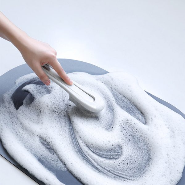 Non-Slip Soft Rubber Bath Mat for Tub and Shower – Machine Washable, Anti-Bacterial, PVC Bathroom Mat for Safety and Comfort