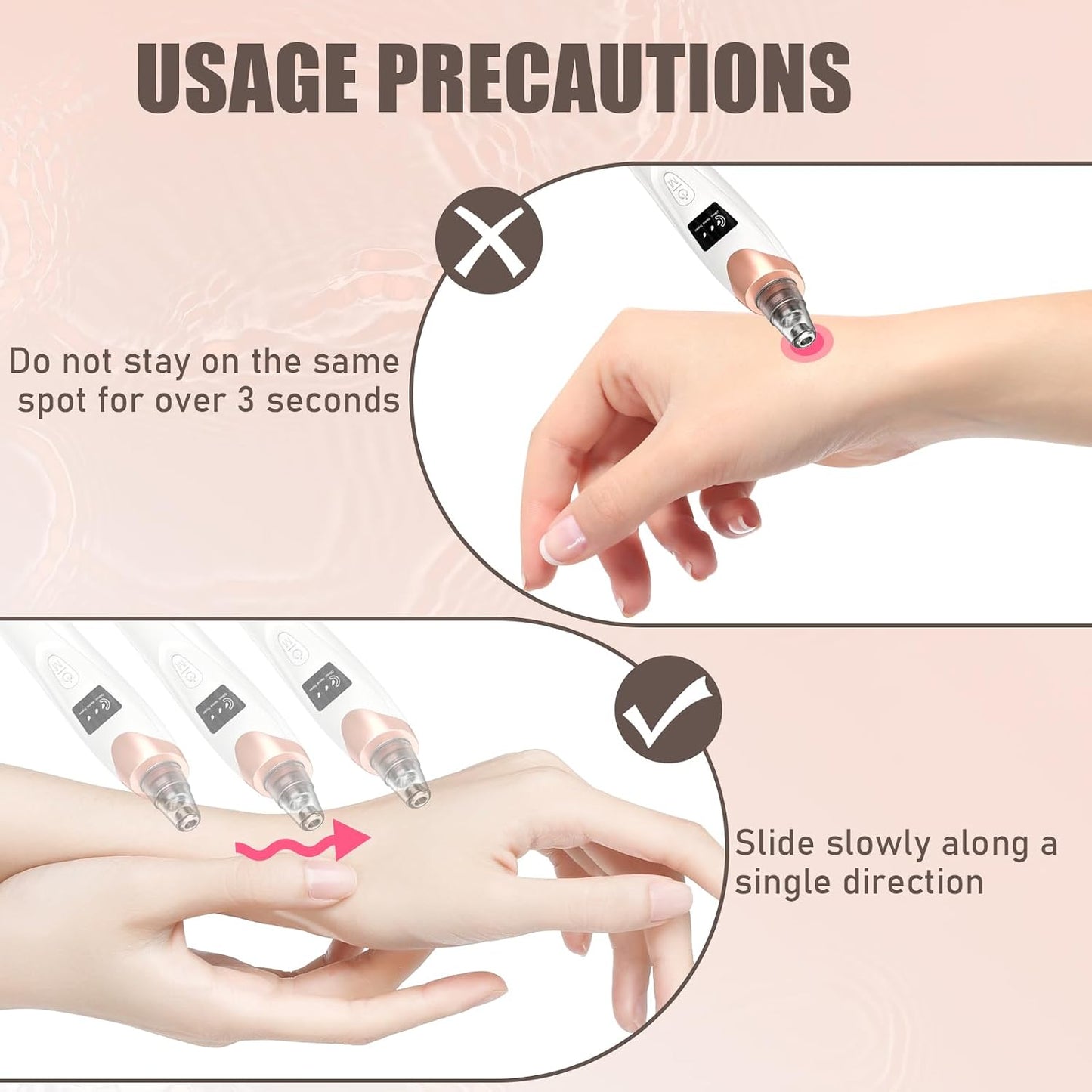 Electric Blackhead Remover Pore Vacuum With 5 Probes