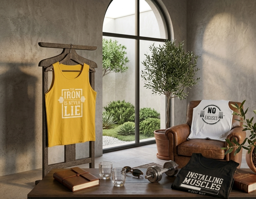 Men's Alpha Gym Tank Top (Pack of 3)
