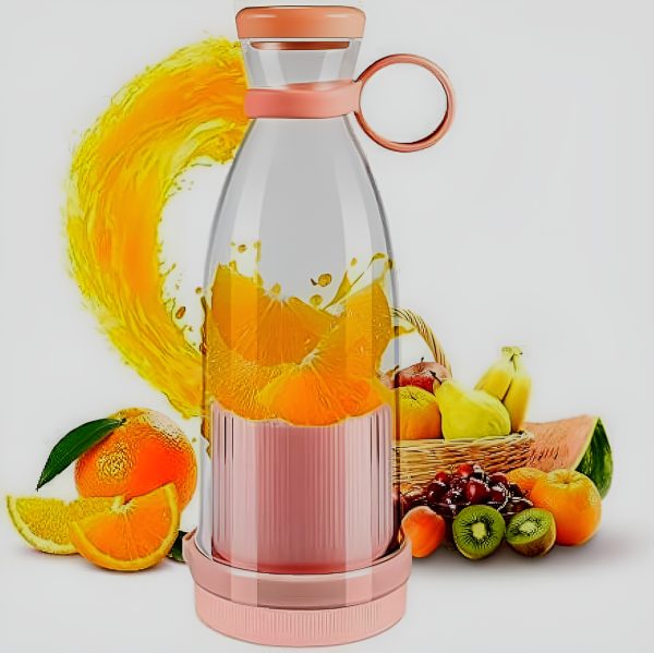 Mini Portable Blender – Rechargeable Electric Juicer for Smoothies, Shakes & Fruit Mixing